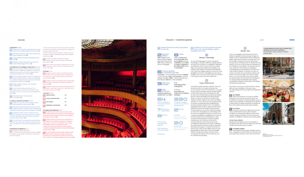 mise en page BIDBOOK