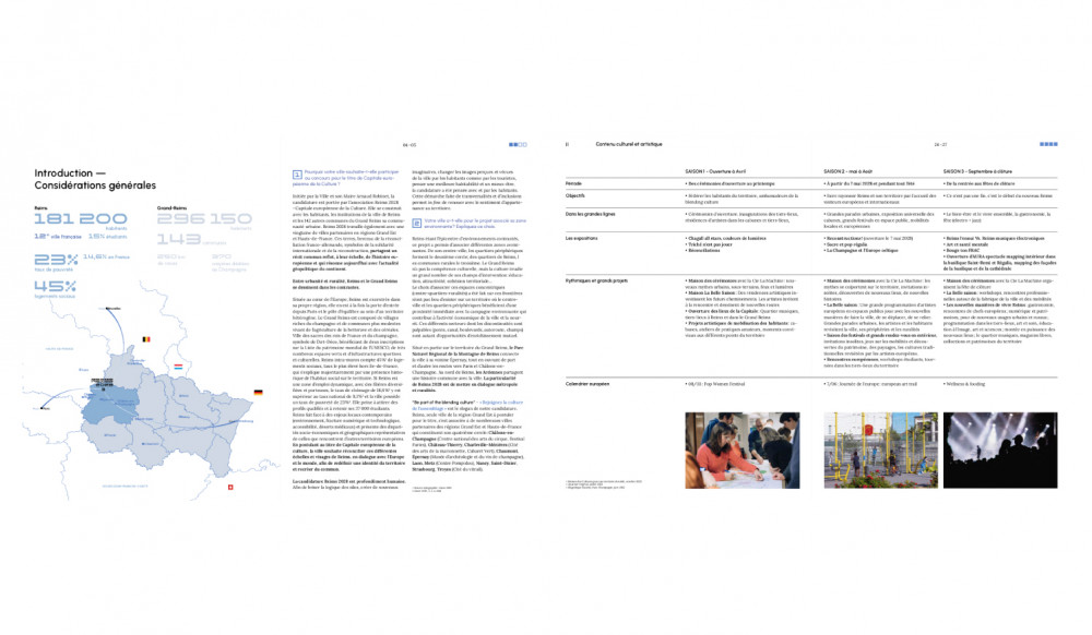 mise en page BIDBOOK